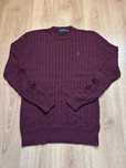 ralph lauren polo sweter warkocz elegancki okazja