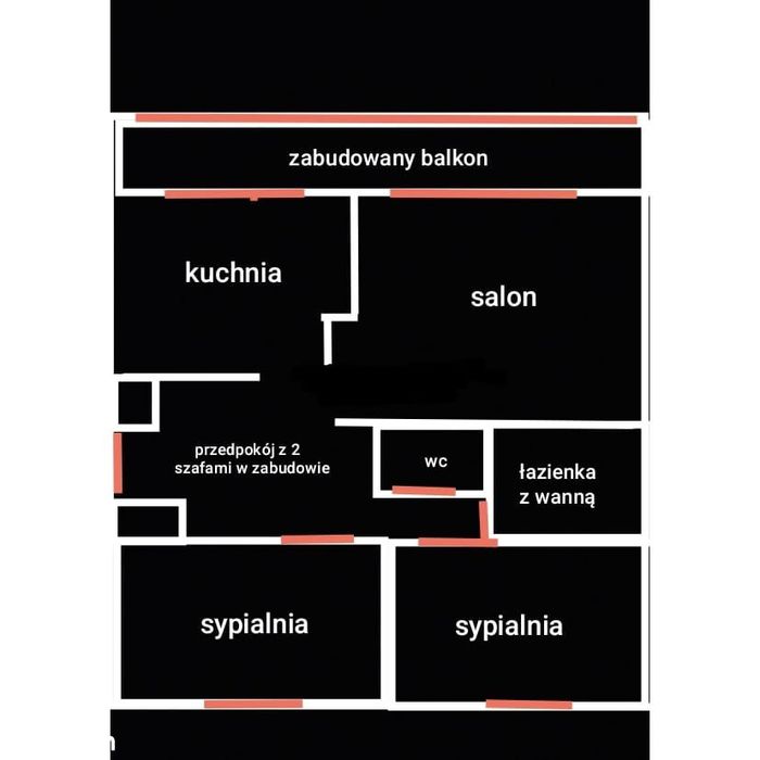 3-pokojowe ustawne mieszkanie z ogromnym potencjałem aranżacyjnym
