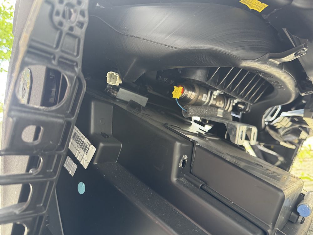 Deska konsola kokpit airbag poduszki volvo v40. 2012 do 2018