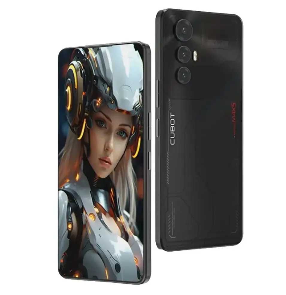 Смартфон Cubot Max 5 Black 6,95 12/256Gb 100Mpx NFC + стекло!