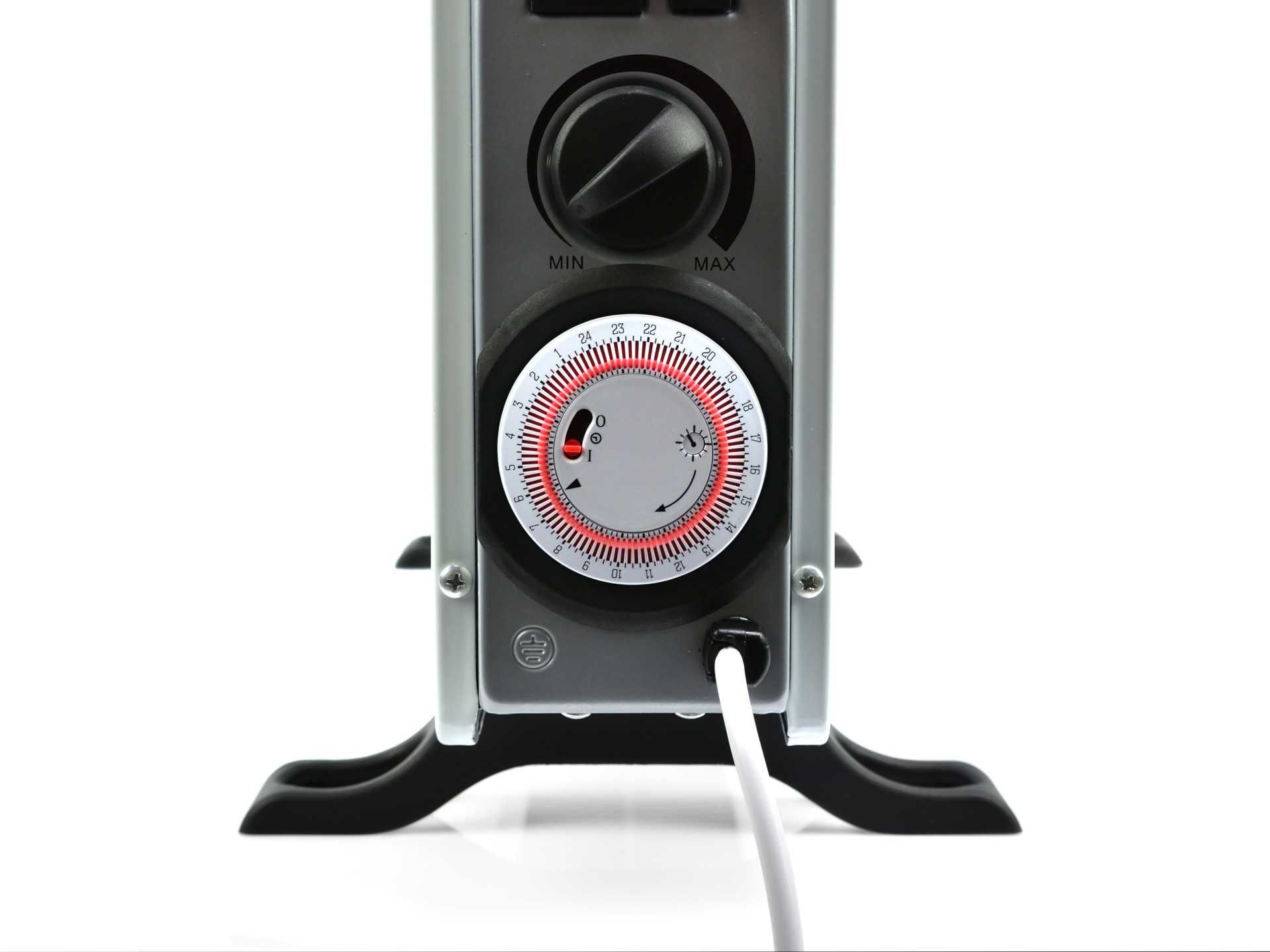 GRZEJNIK elektryczny konwektorowy timer TURBO farelka 2000W GEKO DL06D
