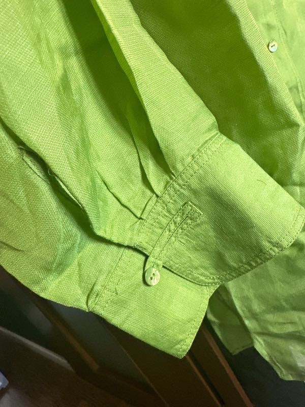 Massimo Dutti koszula tunika z lnem oversize