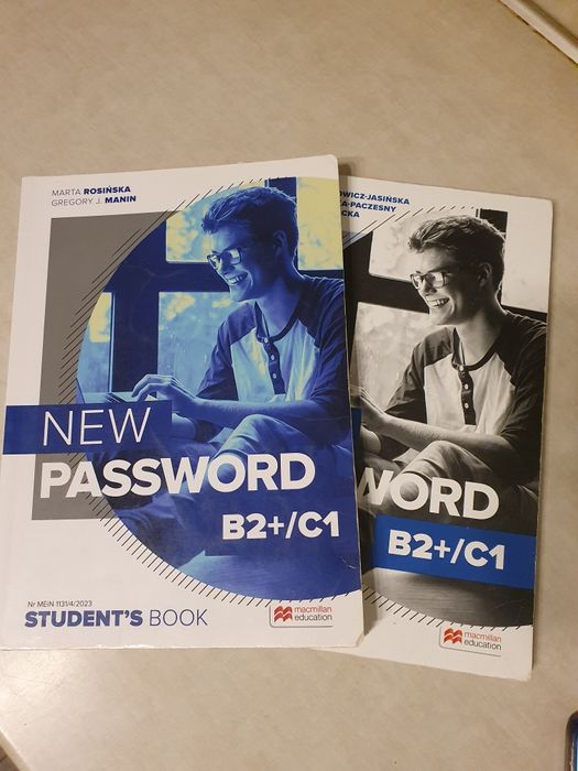 New password język angielski