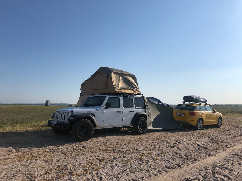 Автомобільна палатка Overzone Columbus (для 3 людей) + тамбур
