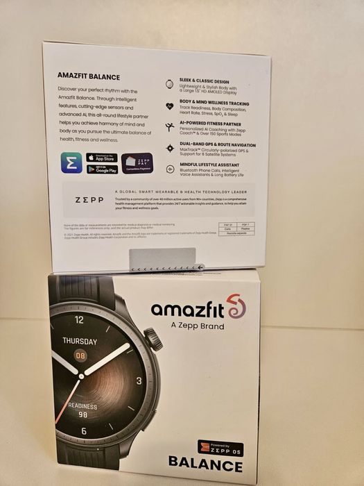 Смарт годинник Amazfit Balance (A2286) AMOLED 1.5 GPS NFC
