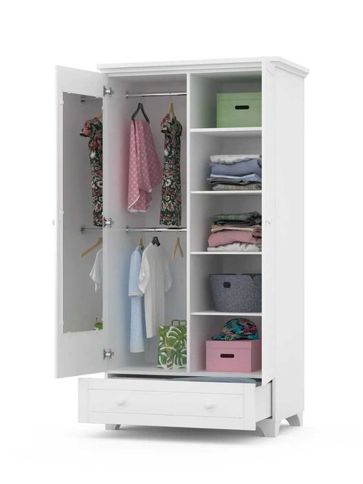 (18WN) Szafa 100 Royal White Meblik, wyprzedaż 1875 zł