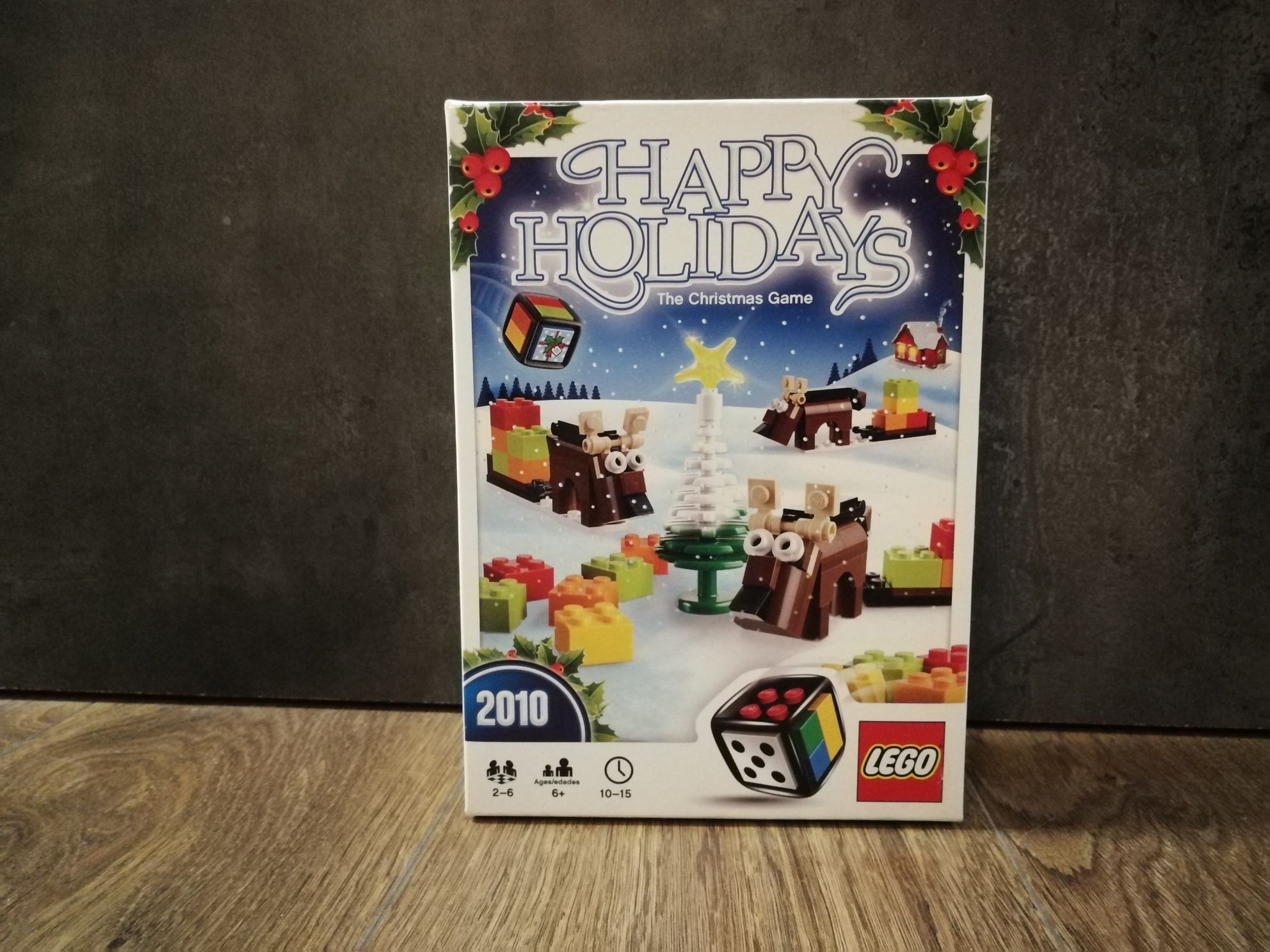 Lego 2010 Happy Holidays Gra planszowa Świąteczna Nowa Unikat