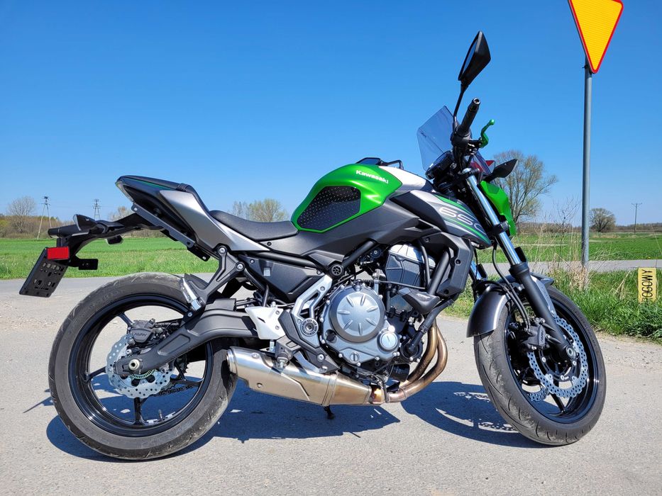 Kawasaki Z650 rocznik 2019 ABS 3696km