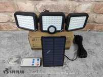 Lampa solarna uliczna LED czujnik ruchu zmierchu(3955)
