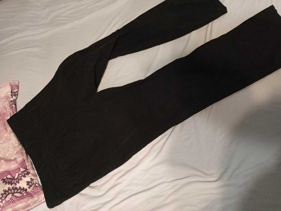 czarne spodnie męskie 30 32