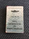 Naval Architecture for Marine Engineers - Vol. IV