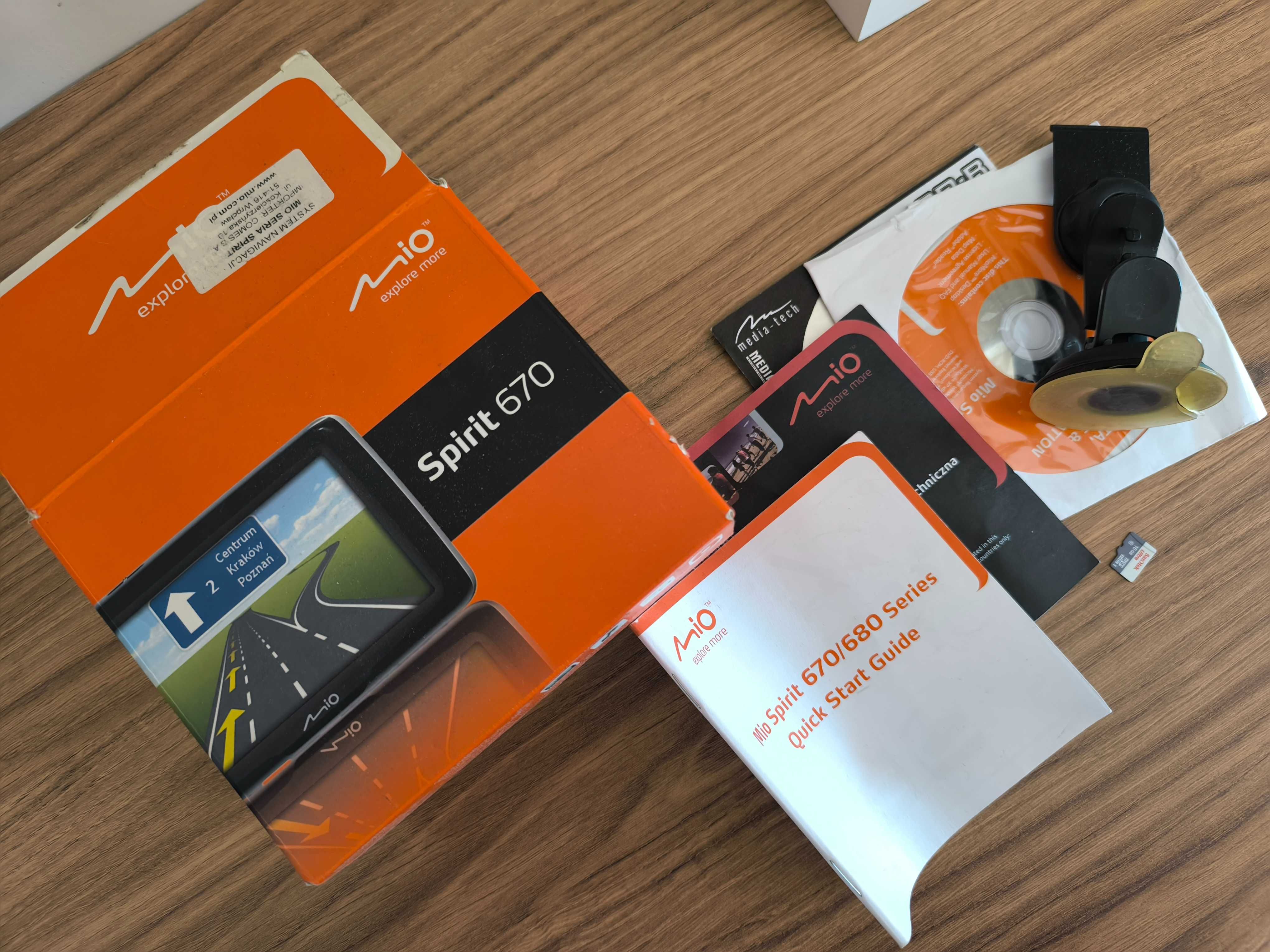 Mio Spirit 670 GPS