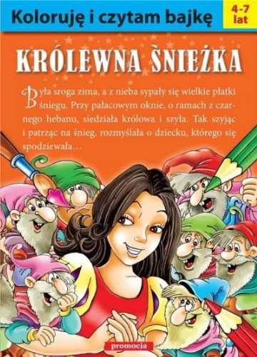 Koloruję i czytam bajkę. Królewna Śnieżka - Dorota Fic