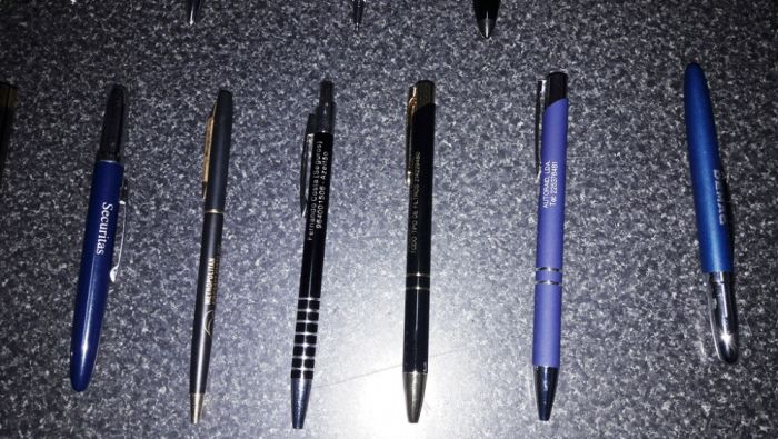 Canetas com publicidade para coleccionadores