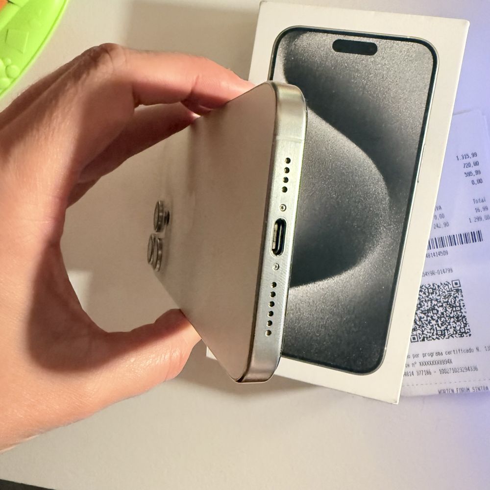 Iphone 15 pro max 256gb c/garantia