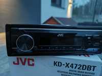 Radio JVC KD-X473DBT ! Idealne ! Bluetooth , USB , Mikrofon ! Okazja !