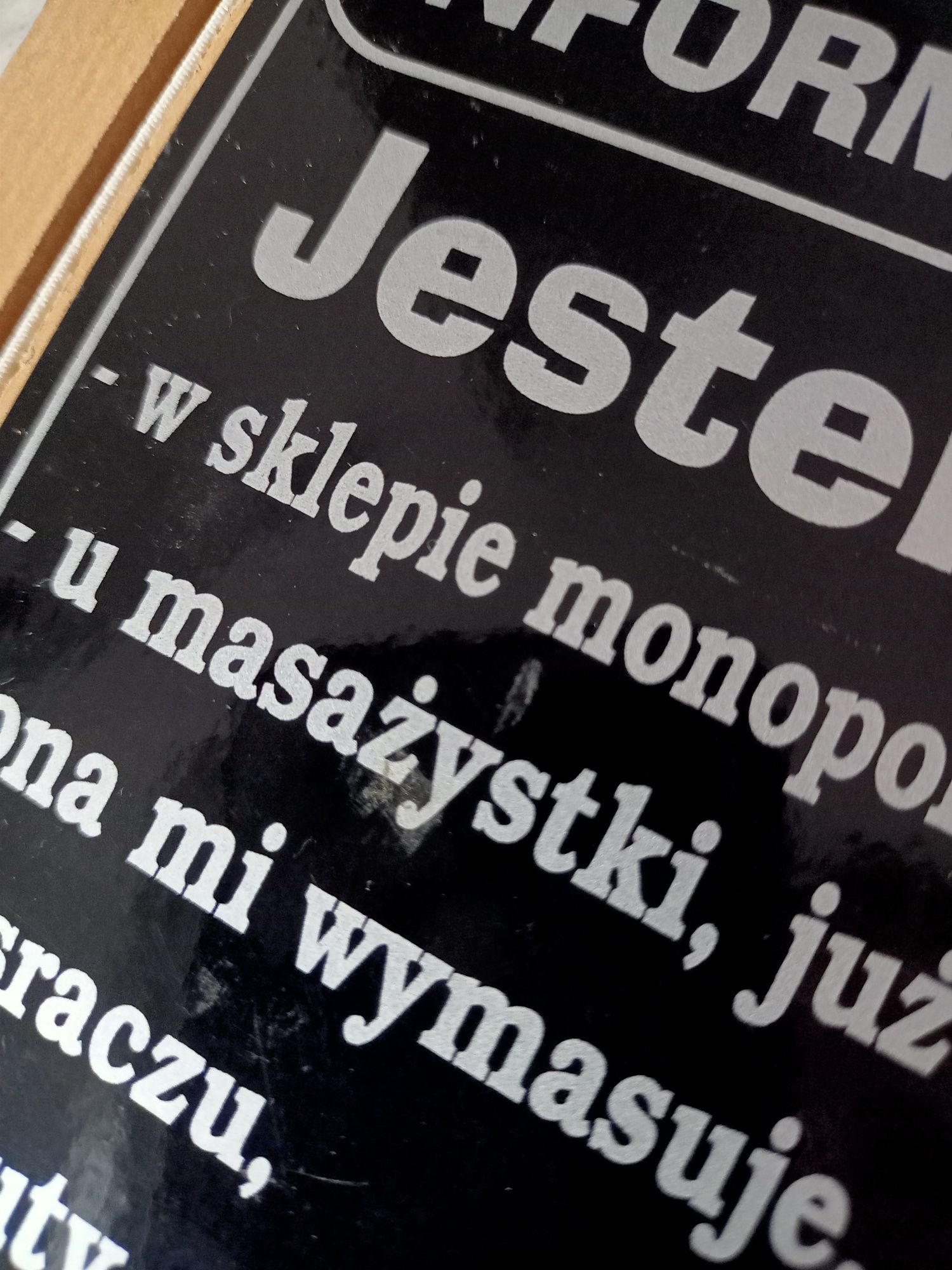 Męski Informator prezent dzień mężczyzny taty chłopaka szefa męża nowy