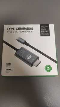 Кабель Type-C to HDMI 2 m.