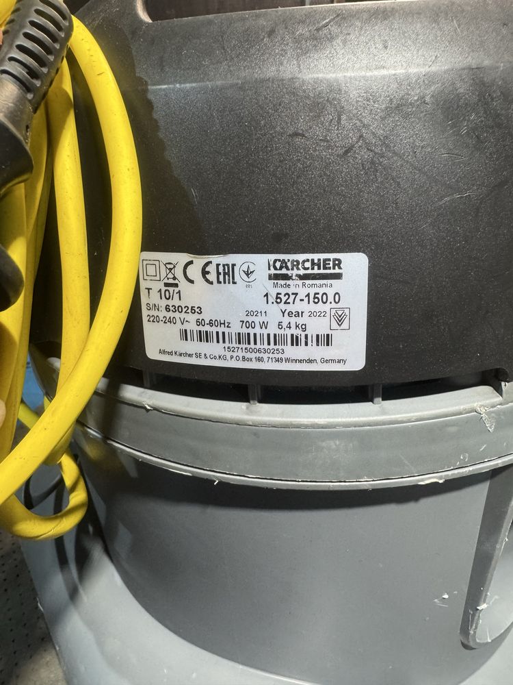 Продам пылесосы karcher T10/1 karcher T7/1 Classic