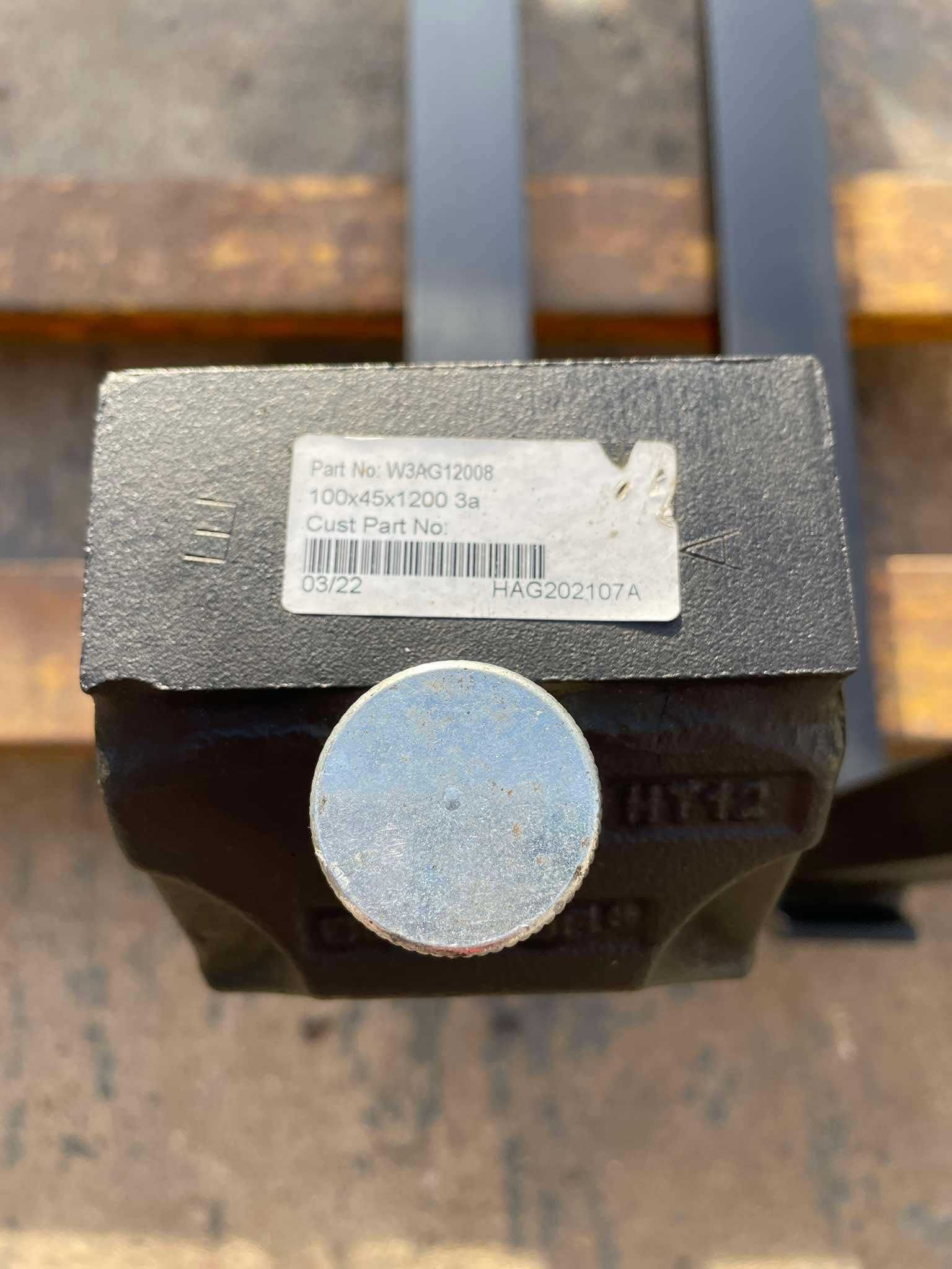 Wózek widłowy widły 100x45x1200 3a wózek widłowy