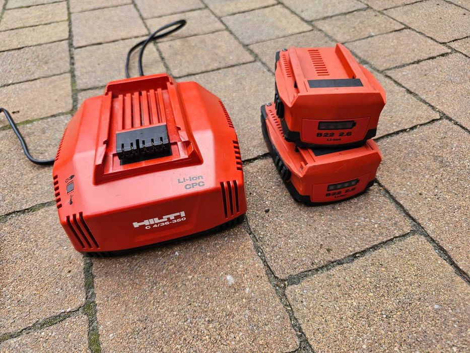 HILTI SD 5000-A22 2xAku ładowarka walizka magazynek zestaw