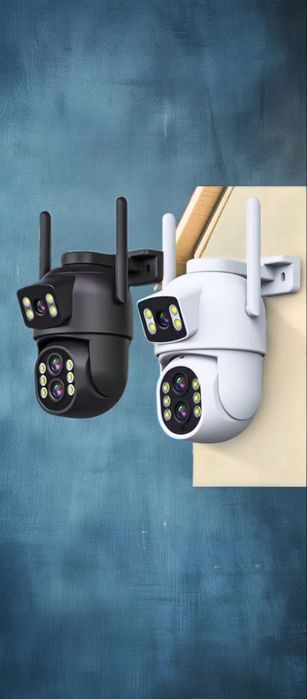 12 мп 10x zoom уличная WiFi IP-камера с тремя объективами
