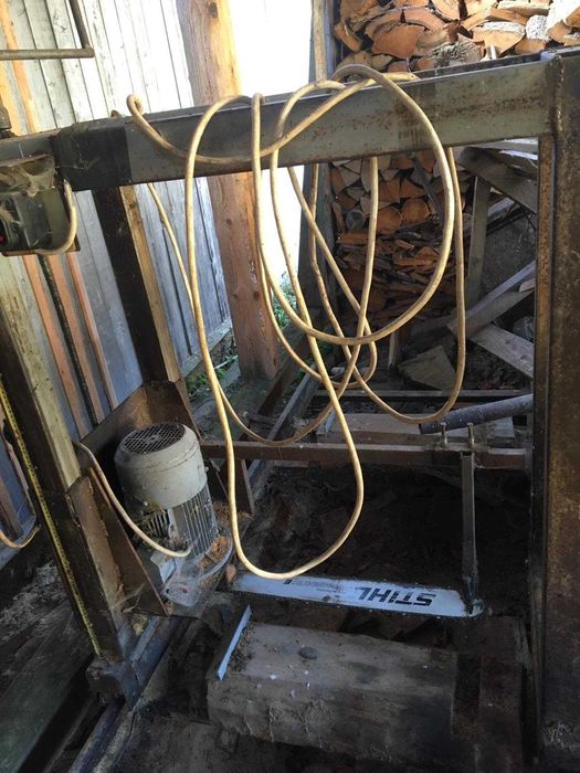 Шинна пилорама. Довжина 4 метри,