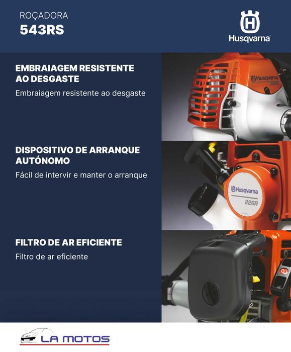 Roçadora Husqvarna 543RS