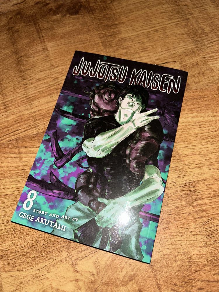 manga Jujutsu Kaisen vol 8