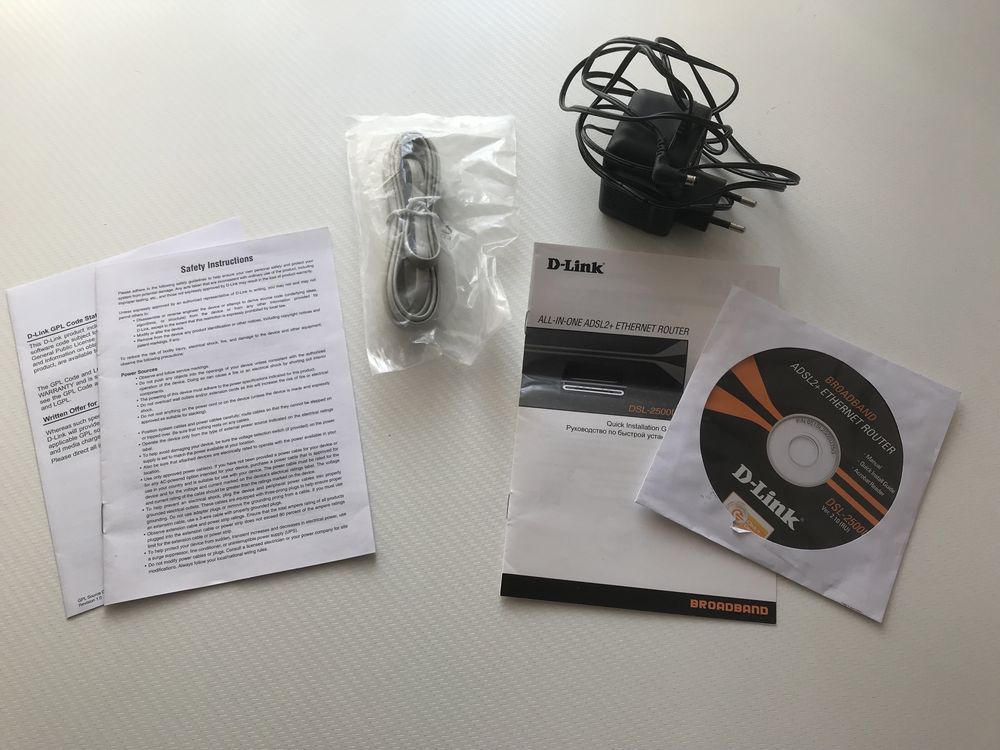 Роутер D-LINK DSL-2500U
