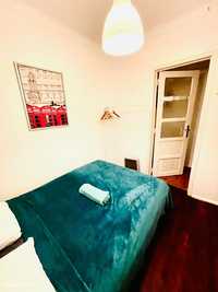 658732 - Quarto com cama de casal em apartamento com 5 quartos