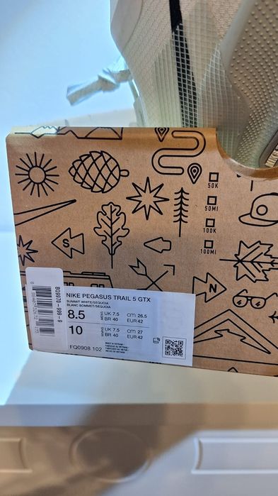 Кросівки Nike Pegasus Trail 5 GORE-TEX , FQ0908, US8.5 EU42 26.5CM