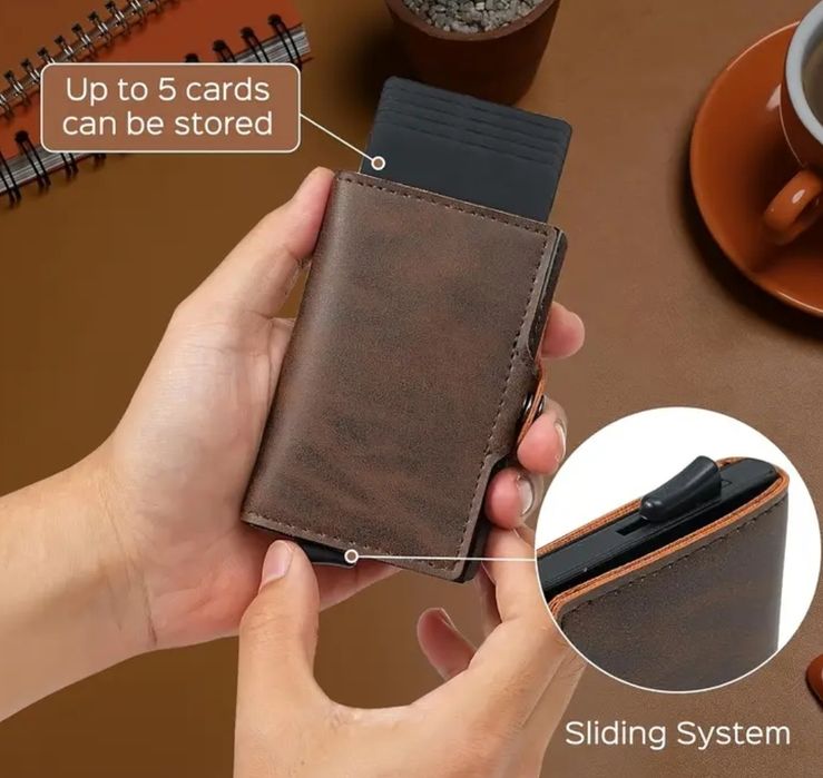 Carteira Bloqueio RFID