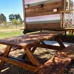 Mesa de Jardim com bancos | Personalizada por si