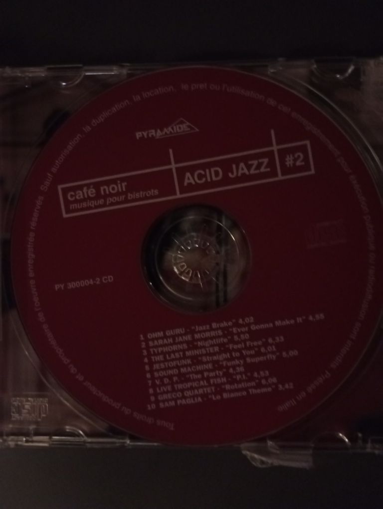ACID JAZZ - cafe noir musique pour bistrots