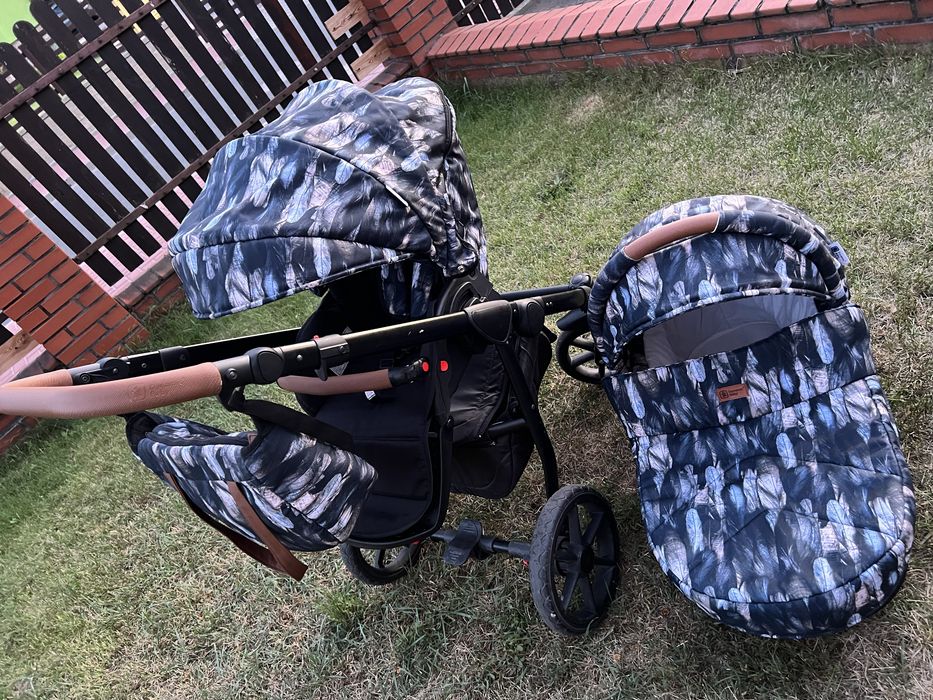 Wózek stan idealny 2w1 dynamic baby 3w1