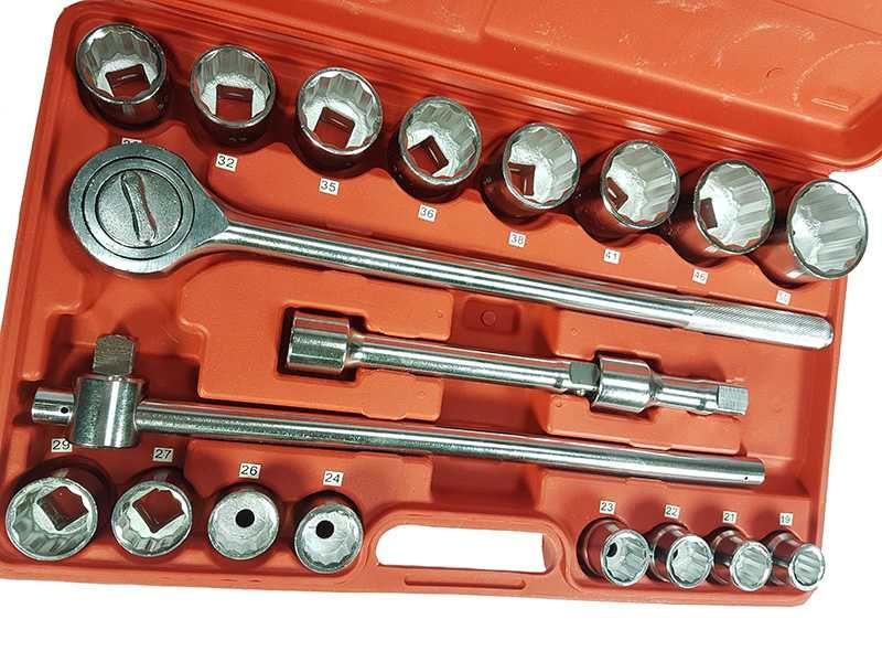 Zestaw kluczy nasadowych 21 sztuk Mar-Pol M58253