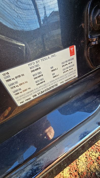 Tesla Model S REST 12 грудня 2018 року р.в. з пробігом 90000 км