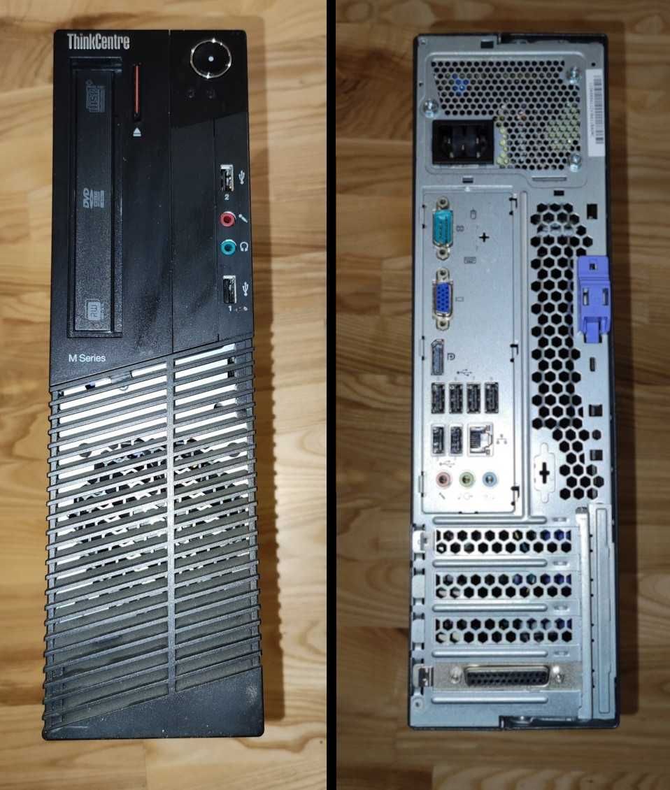 Komputer Lenovo ThinkCentre M91p + klawiatura + mysz