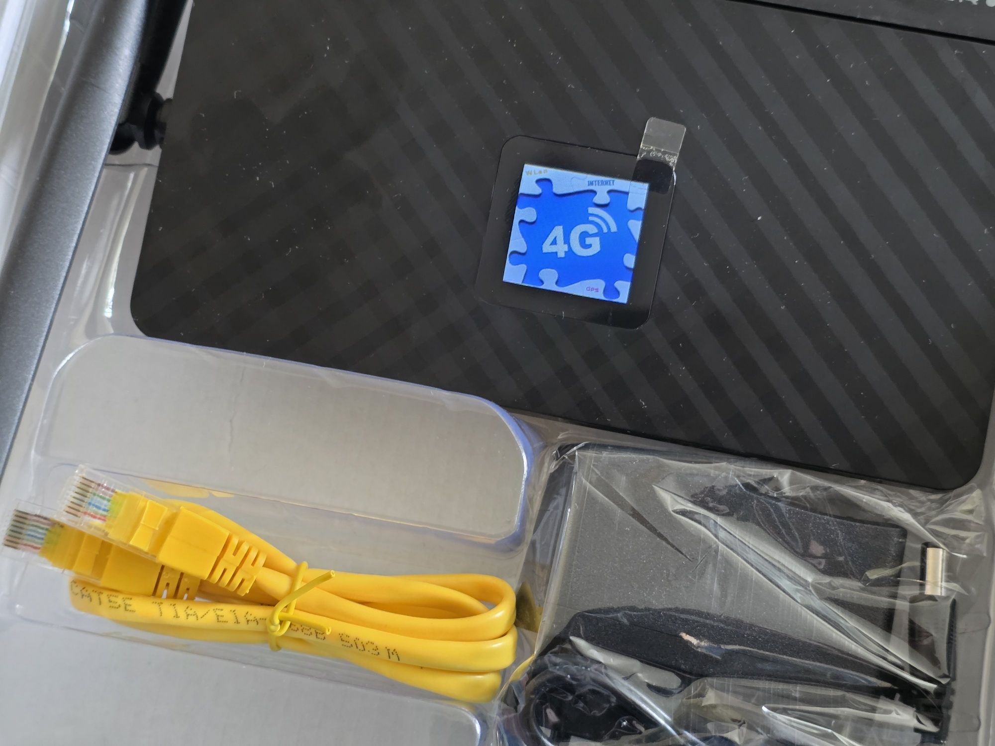 Роутер 4g sim картка із вбудованим акумулятором 6 антен KuWfi