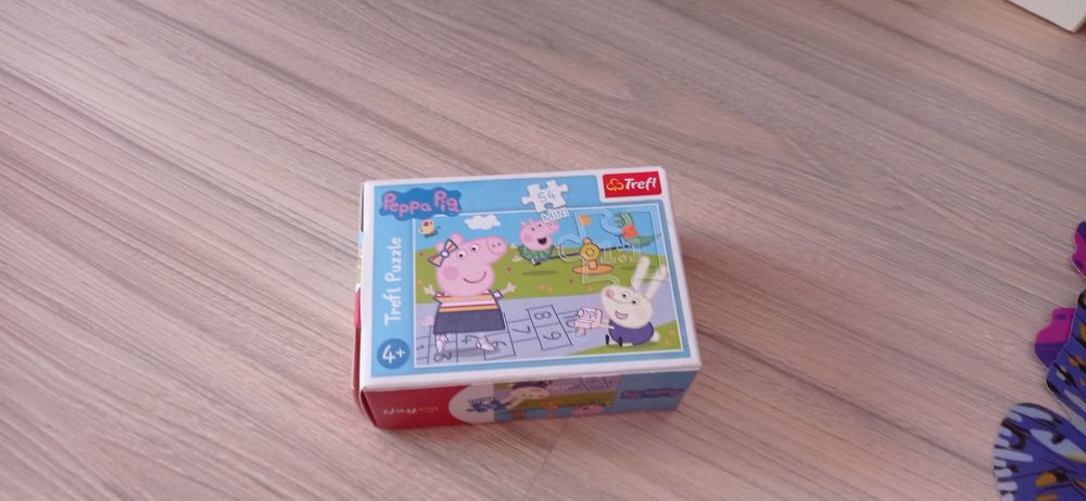 Puzzle że świnką pepą