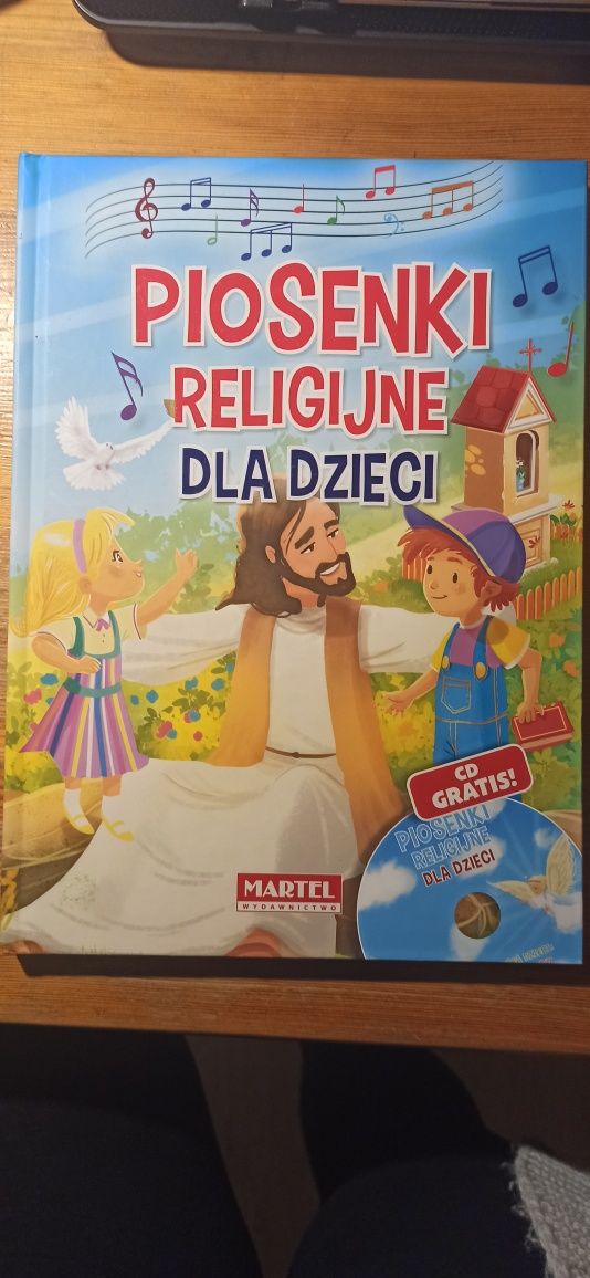 Piosenki religijne dla dzieci, książka.
