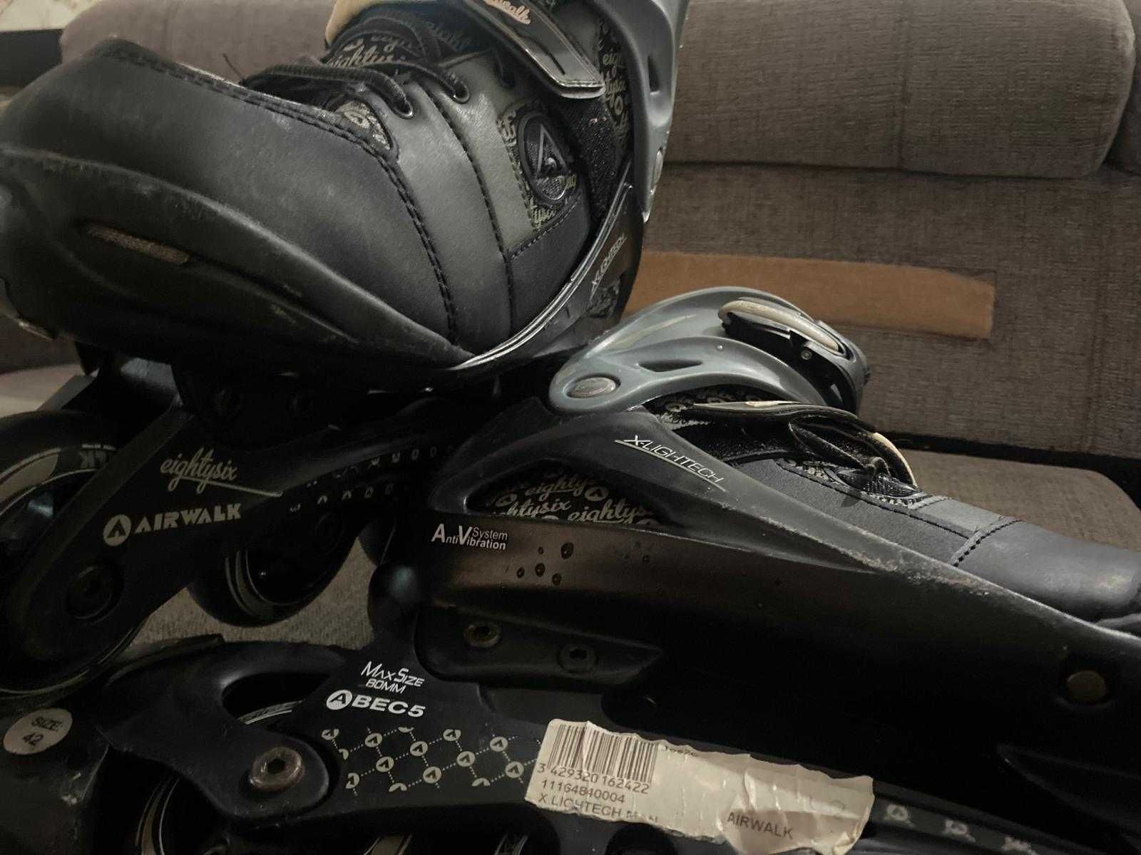 Patins em Linha x- lightech abec 5  42 (COMO NOVOS)