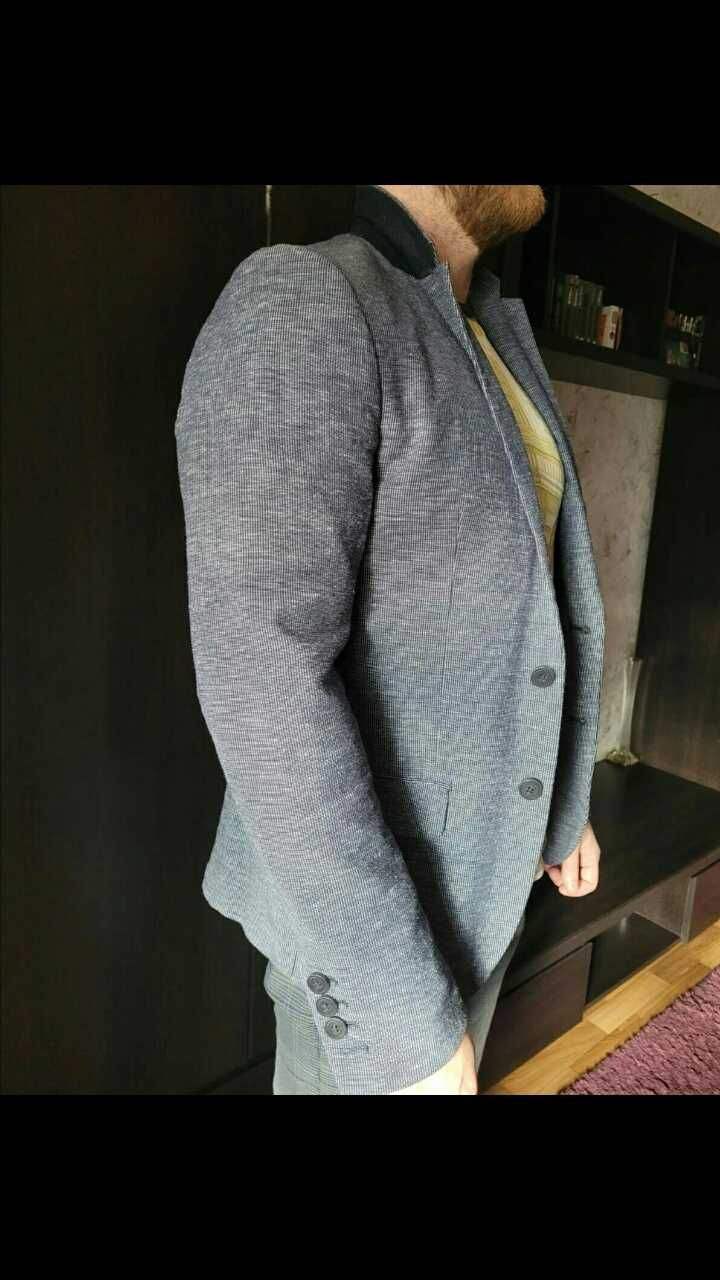 Итальянский мужской приталенный пиджак Antony Morato
