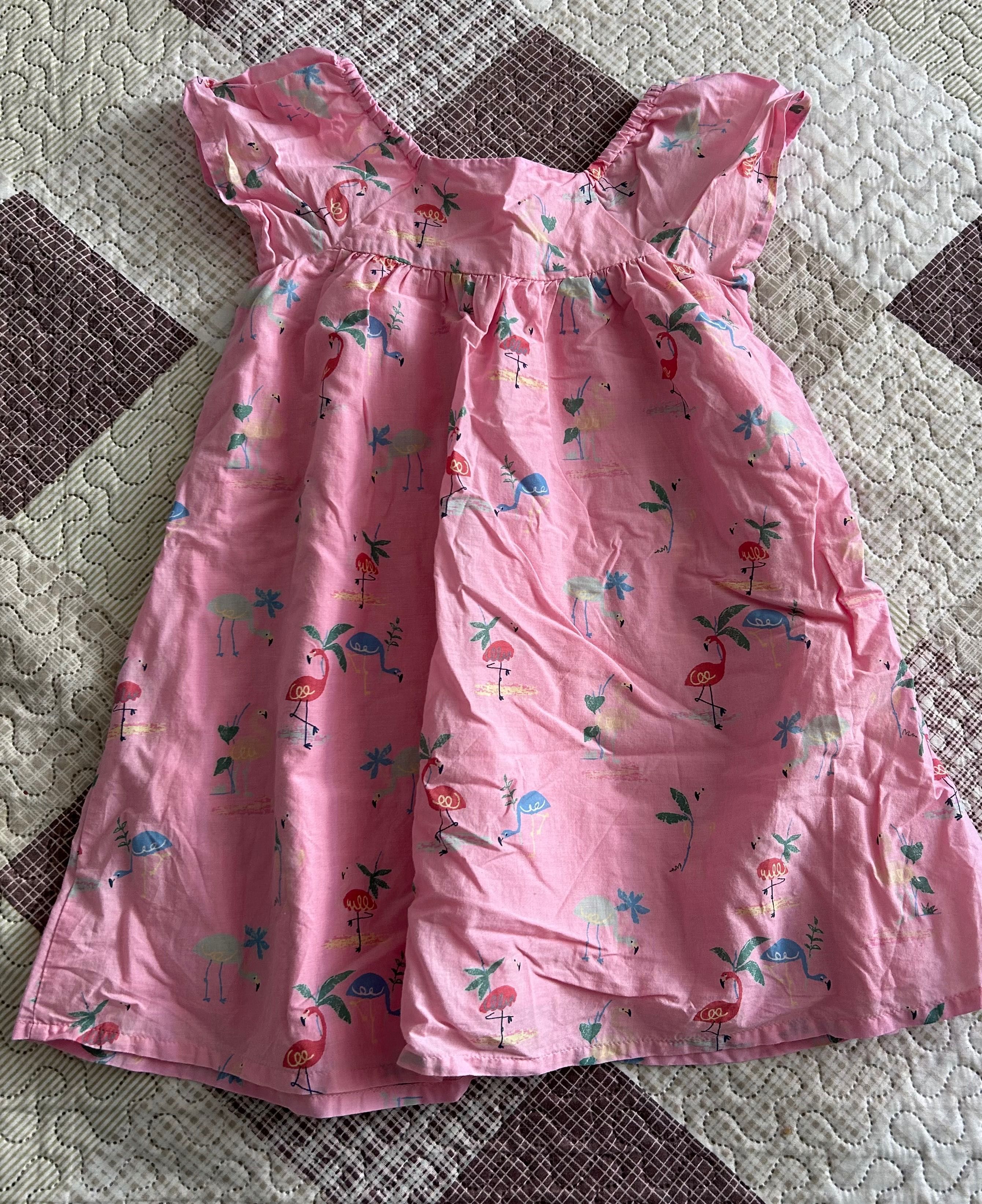 Сукня літня рожева 110 см
