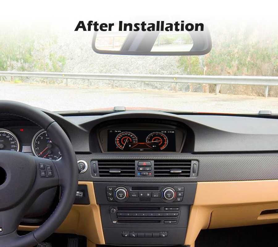 Radio DAB+ GPS WiFi 4G MP3 CarPlay Android BMW E90 E91 E92 E93 E60 E64
