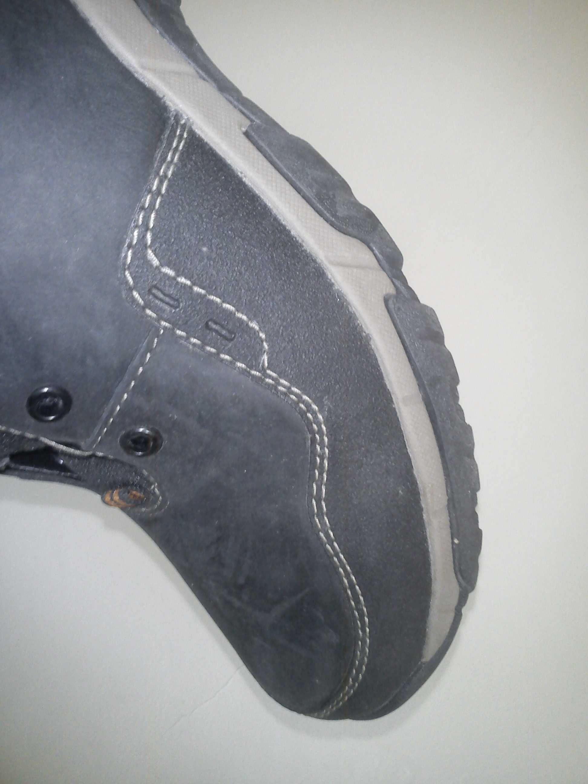 clarks 44/29,5 nowe skóra grafitowe sklep 600 wodoszczelne
