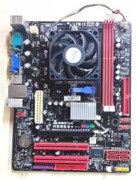 Материнська плата Biostar N68S3+ (sAM3, NVIDIA MCP68S, DDR3)+CPU