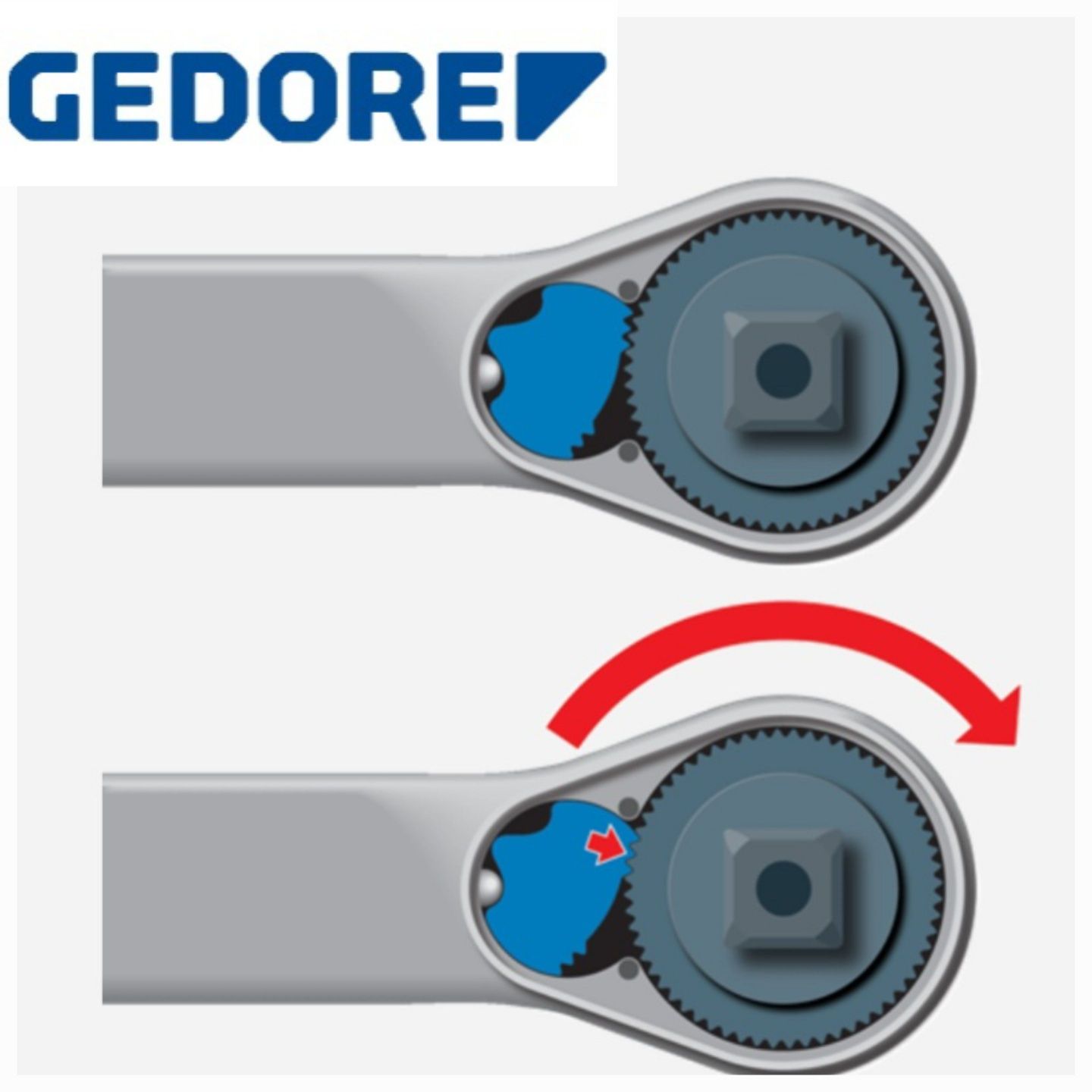 Трещётка GEDORE 1/2" 270мм mede in GERMANY