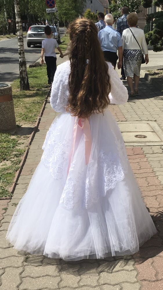 Sukienka dla dziewczynki na komunię/ druhna wesele
